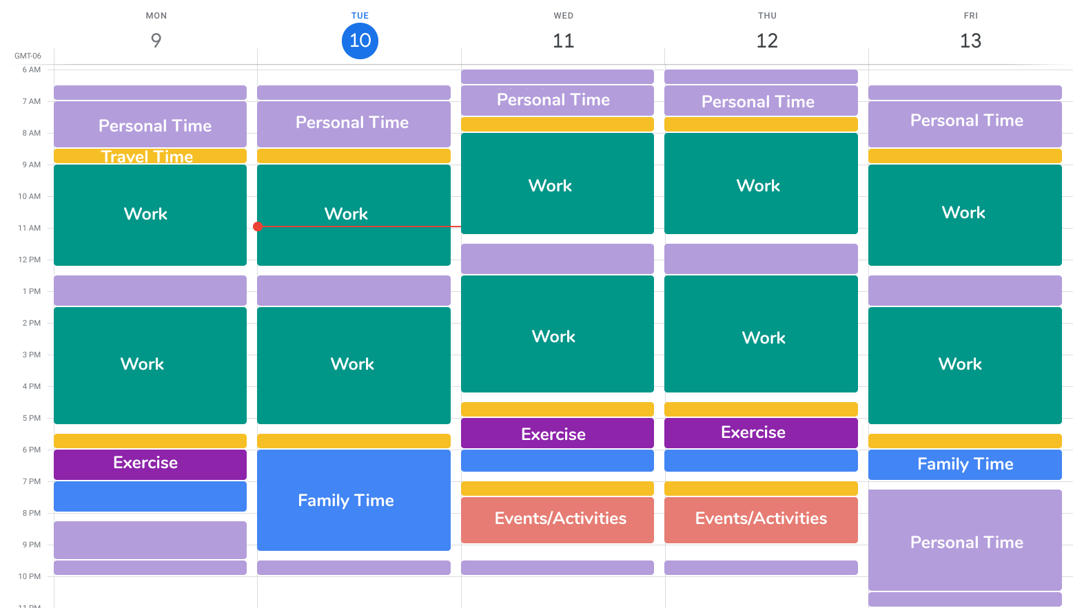 noteplan time blocking