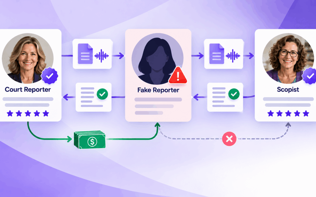 Scopists: The Transcript Is Real. The “Reporter” Might Not Be.
